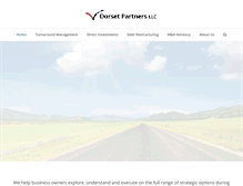 Tablet Screenshot of dorsetpartners.com